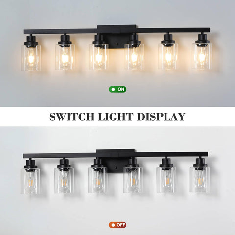 DIKAIDA vanity light E26 base compatibility supports LED, incandescent, CFL bulbs.