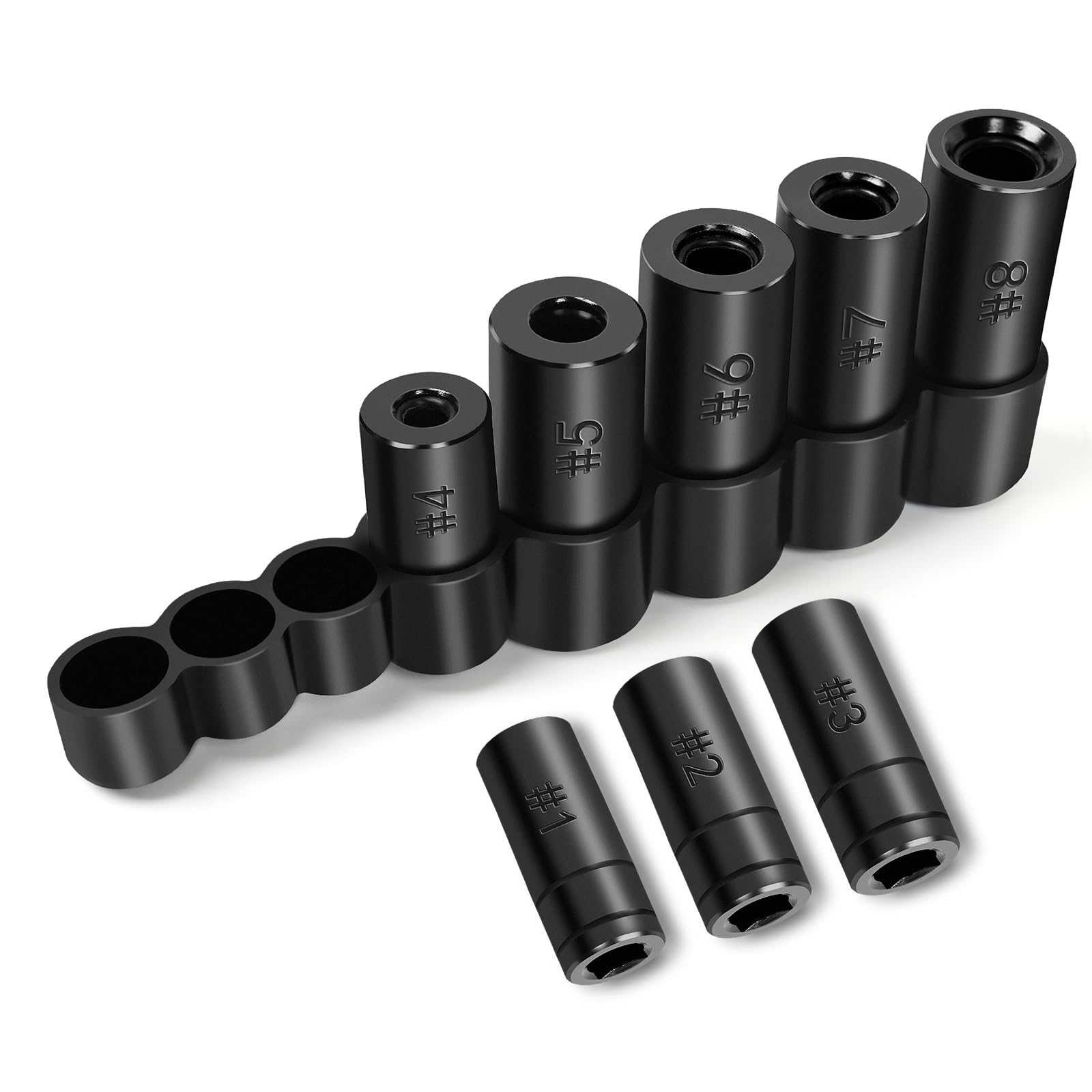 DikTalk 70500 tap socket set in 14-38 drive configuration offering versatile tap engagement