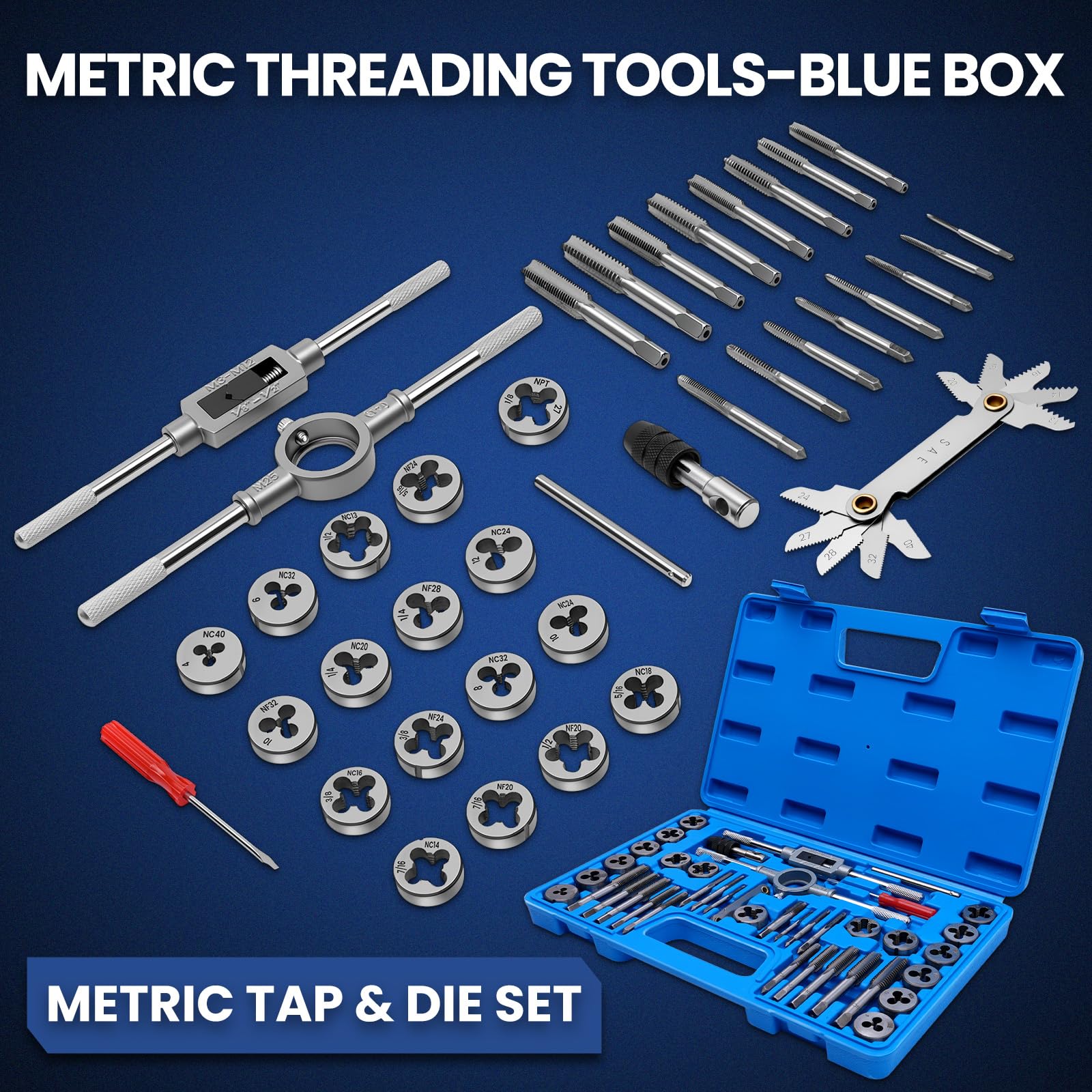 DikTalk die stock holder supports steady, consistent threading pressure.