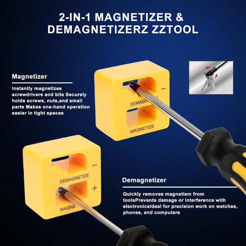 DikTalk magnetic bit holder keeps bits secure while you work.