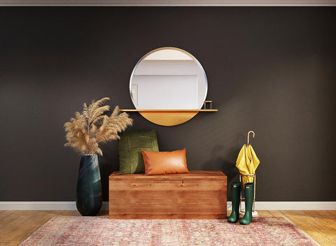 Dimcol cabinet renovation application demonstrates simple DIY installation.