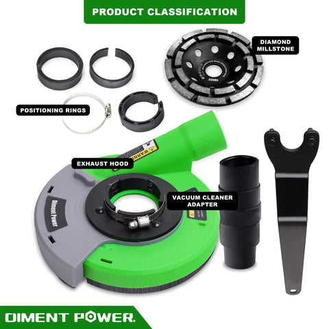 Diment Power 5-inch diamond cup wheel designed for efficient concrete and stone grinding.
