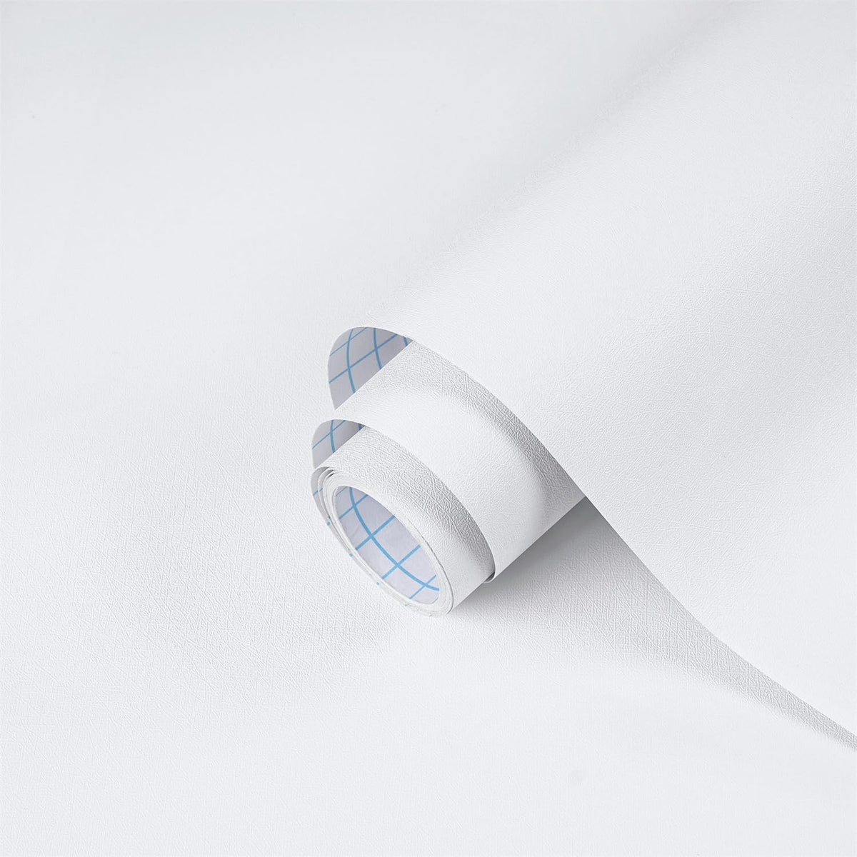 Dimoon white thick embossed wallpaper for durable walls.