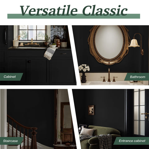 Dimoon wide 23-6-inch wallpaper covering large surfaces with fewer seams