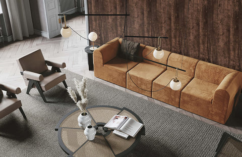 Dimoon large roll offers seamless wood grain across big walls.