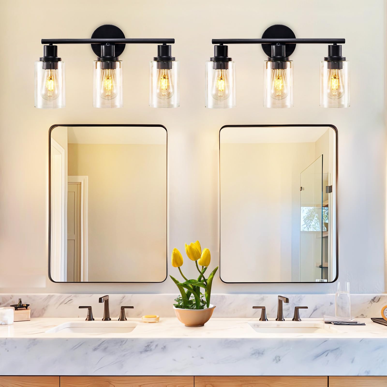 DINGLILIGHTING DLLT wide application showcases bathroom mirrors, hallways, and living spaces.