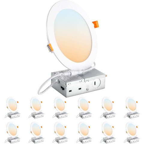 DINGLILIGHTING DLLT ultra-thin recessed ceiling light blends with ceilings for a clean look.
