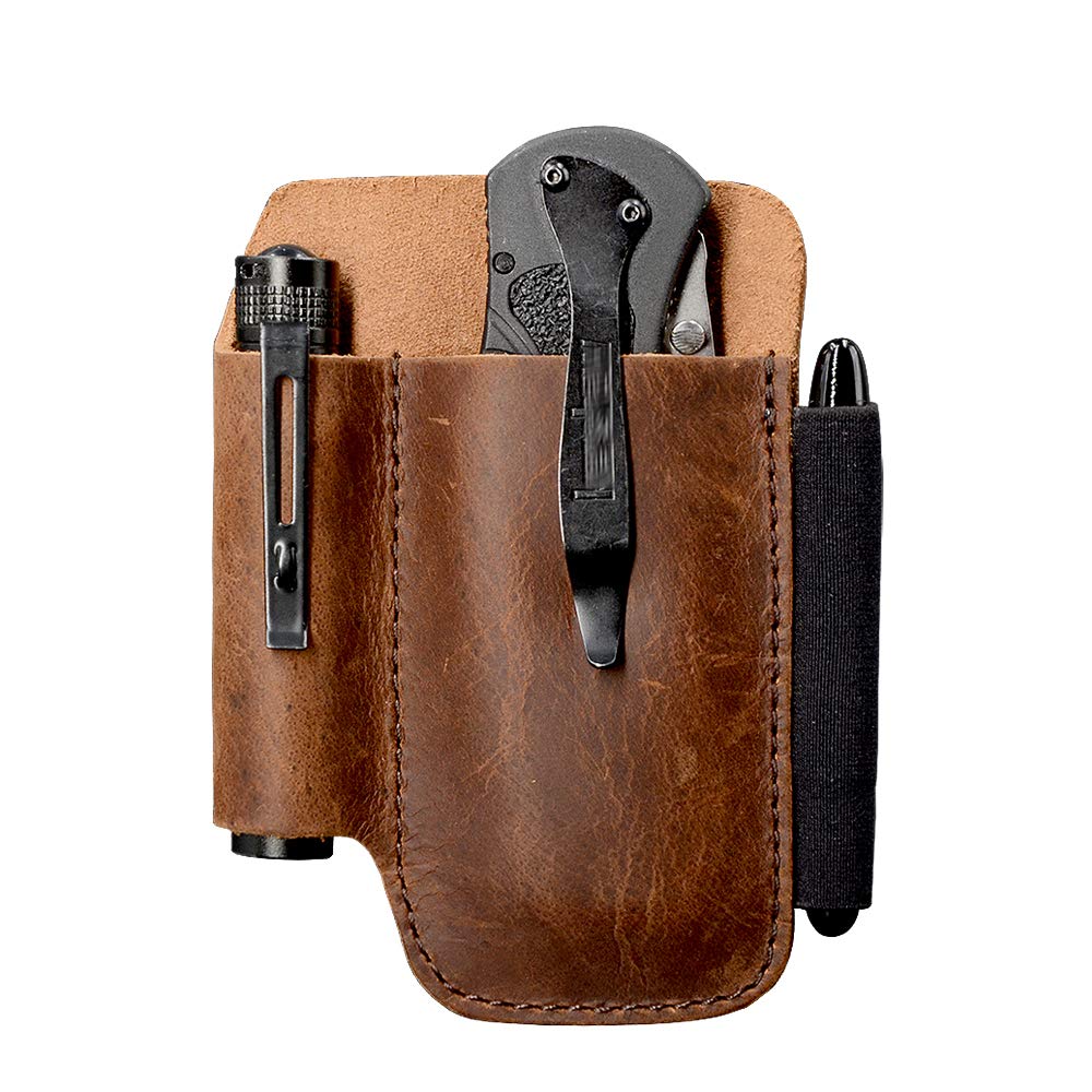 Diodrio EDC belt knife sheath with belt loop keeps your 4.5-inch knife easily accessible