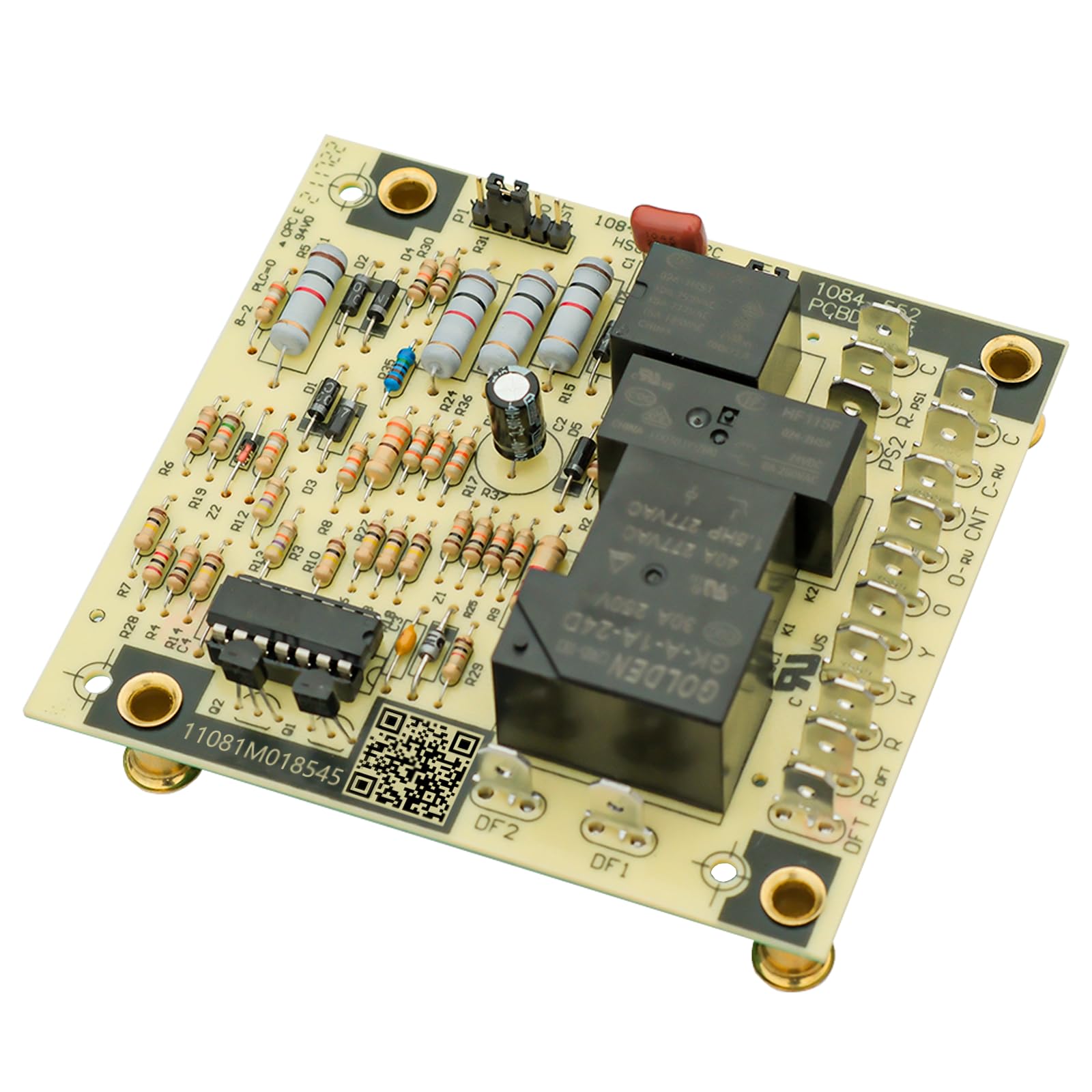 DIPMOTOR defrost cycle control for efficient system operation.