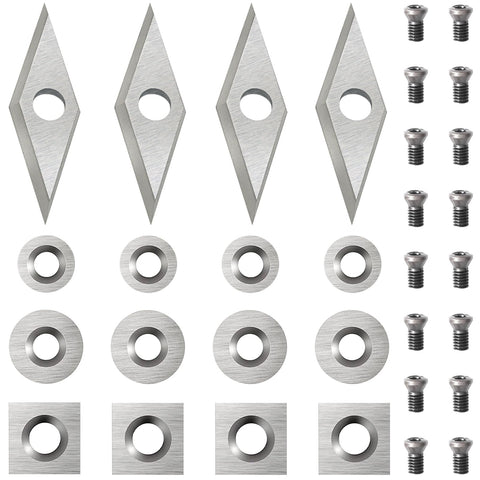 Diraeen carbide square-with-radius insert for precise turning and smooth finishing.