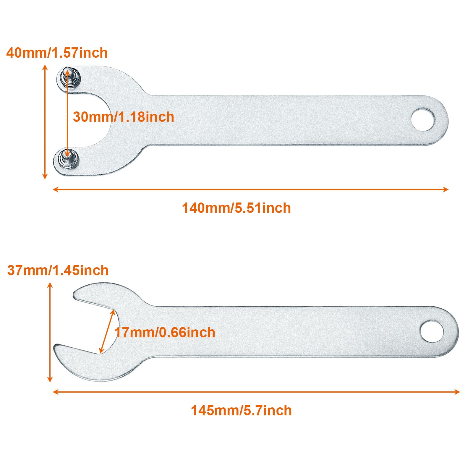 DIRBUY outer flange nuts for 5/8-11 grinders provide durable, reliable grip.