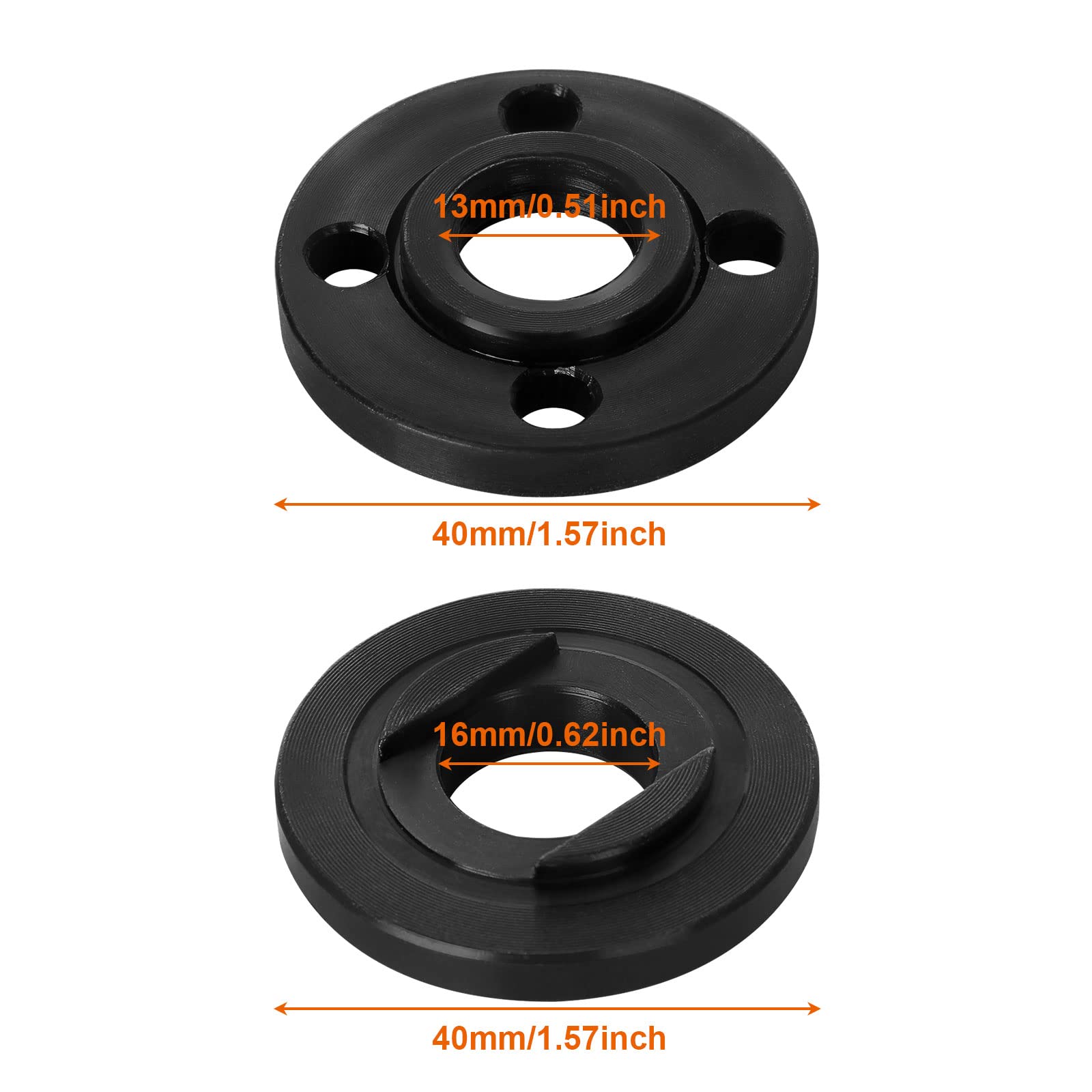 DIRBUY spanner wrench set helps easy tightening on compatible grinders.