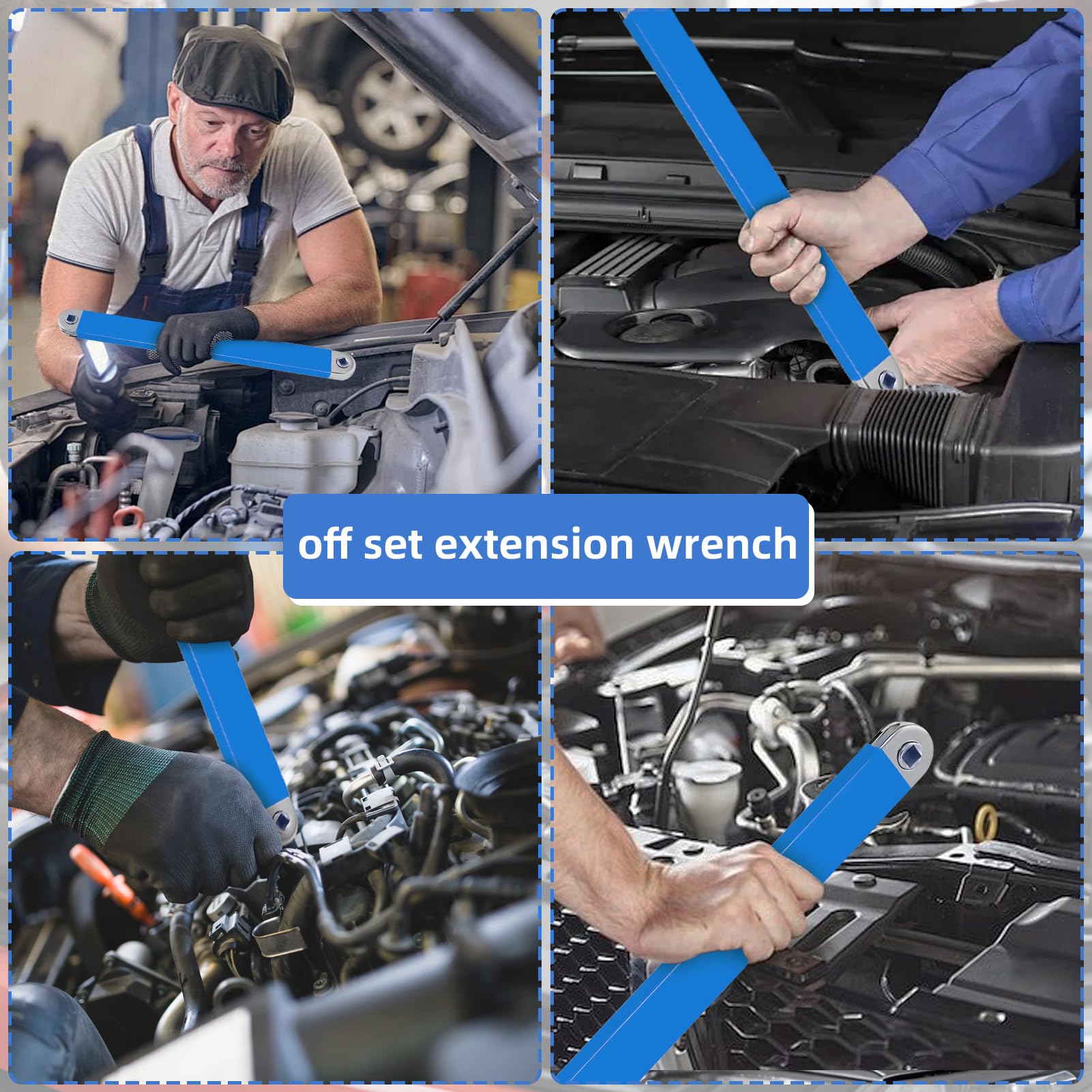 Ideal for servicing pumps, starters, and transmissions with compatible impact wrenches.
