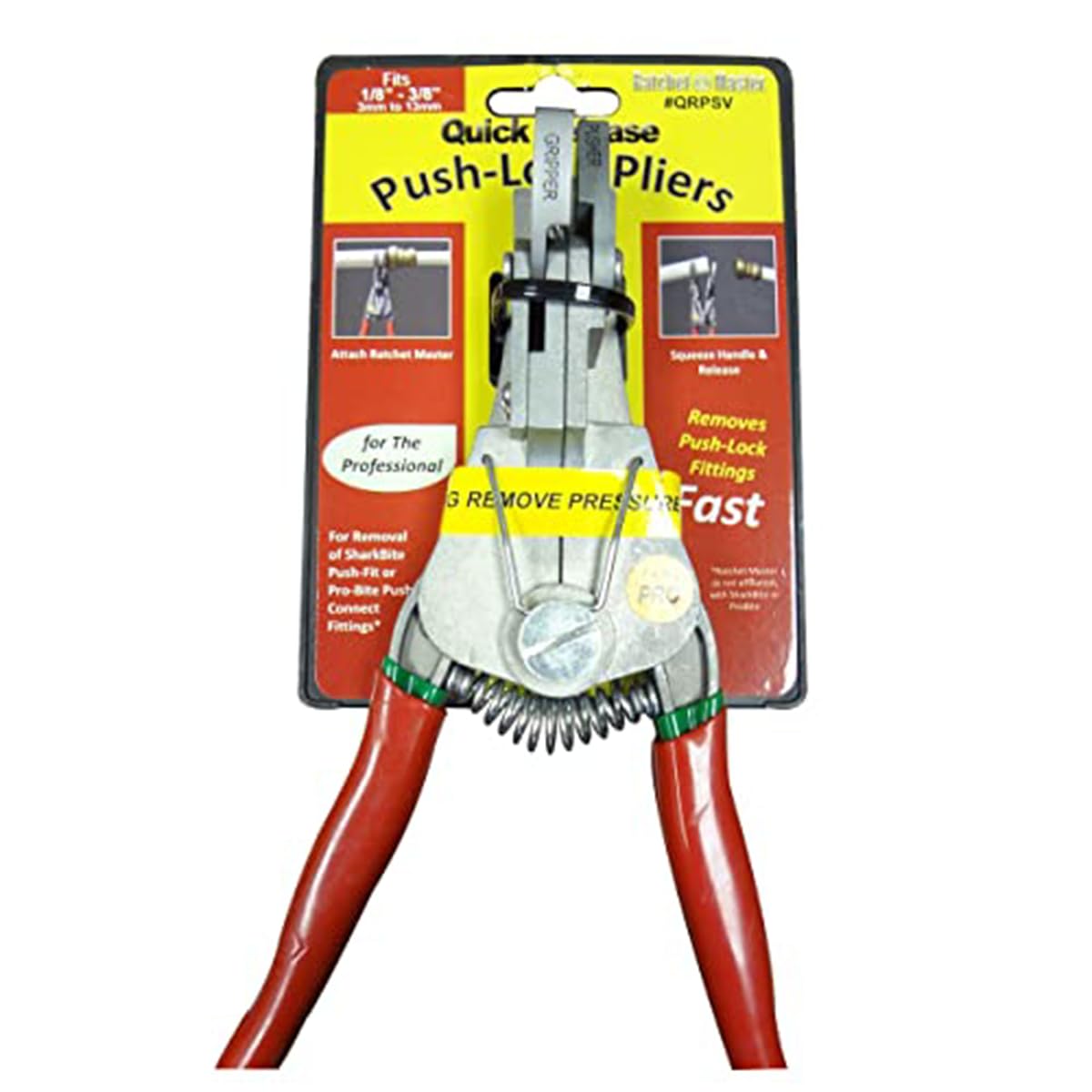 Durable Direct Source QRPSV pliers used for water and steering line connections.