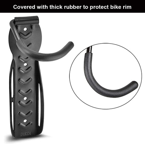 Dirza garage space-saving storage keeps bikes vertical and easily accessible
