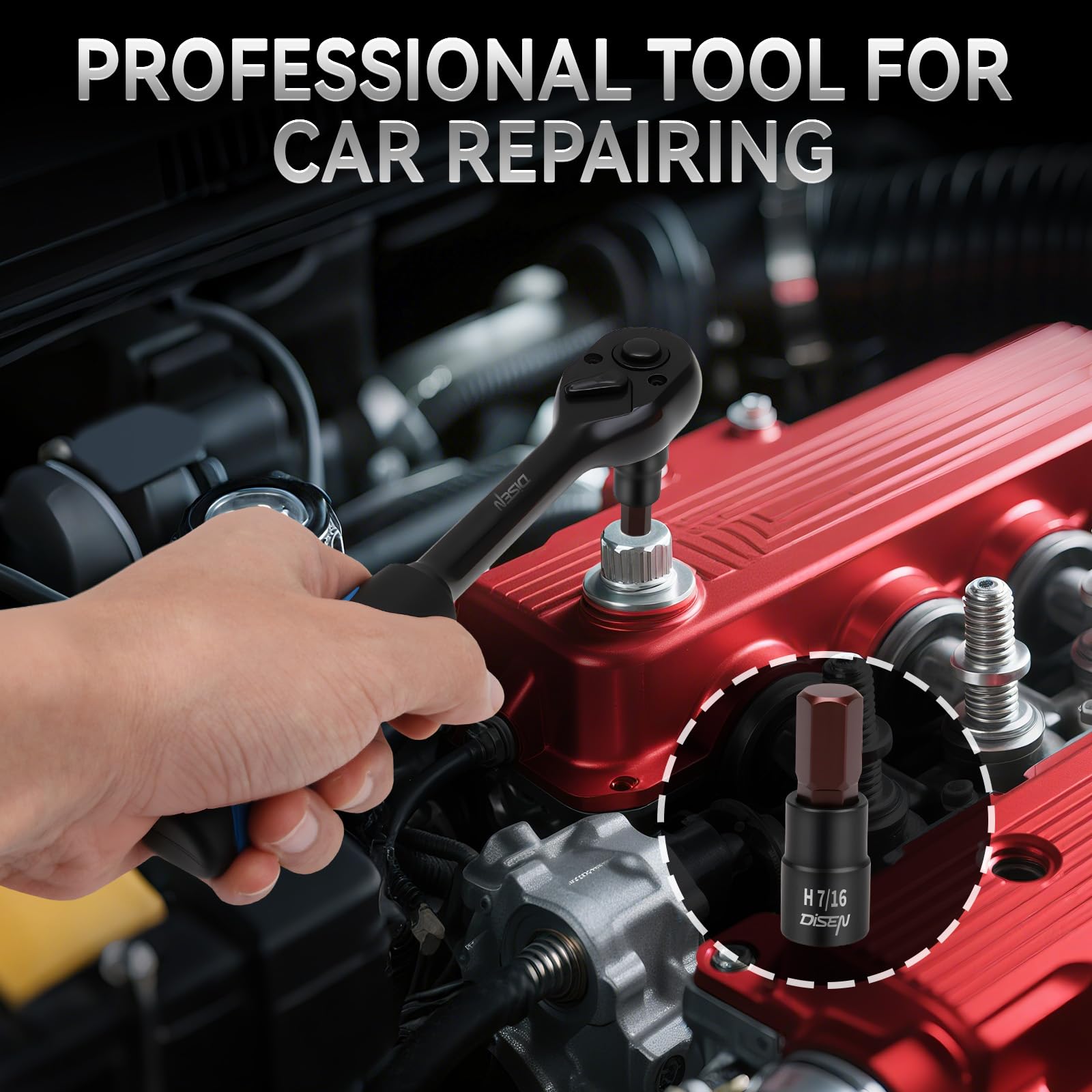 DISEN corrosion-resistant finish protects tools in tough workshop environments