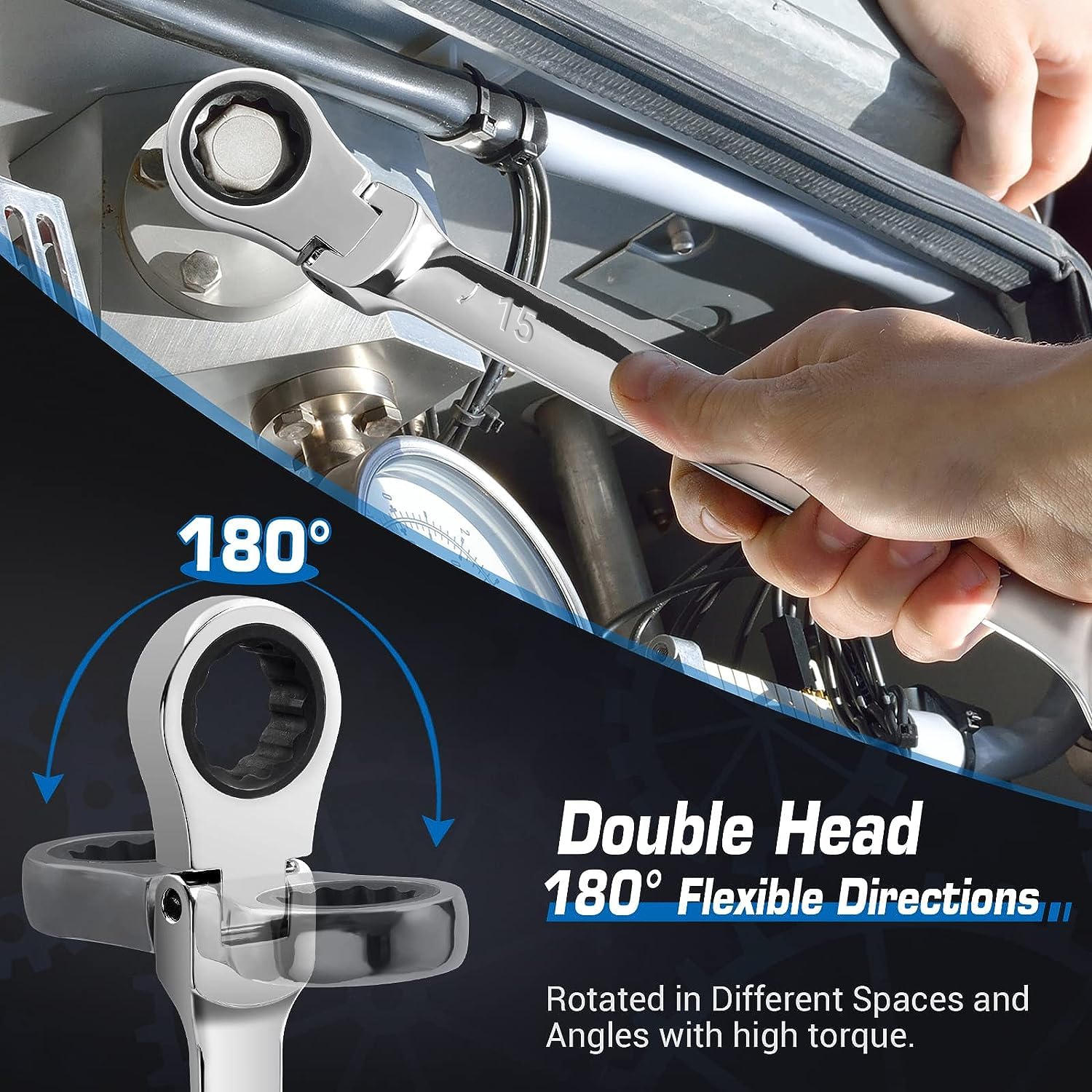 DISEN 12-13mm tool offers long reach and high torque in engine bays