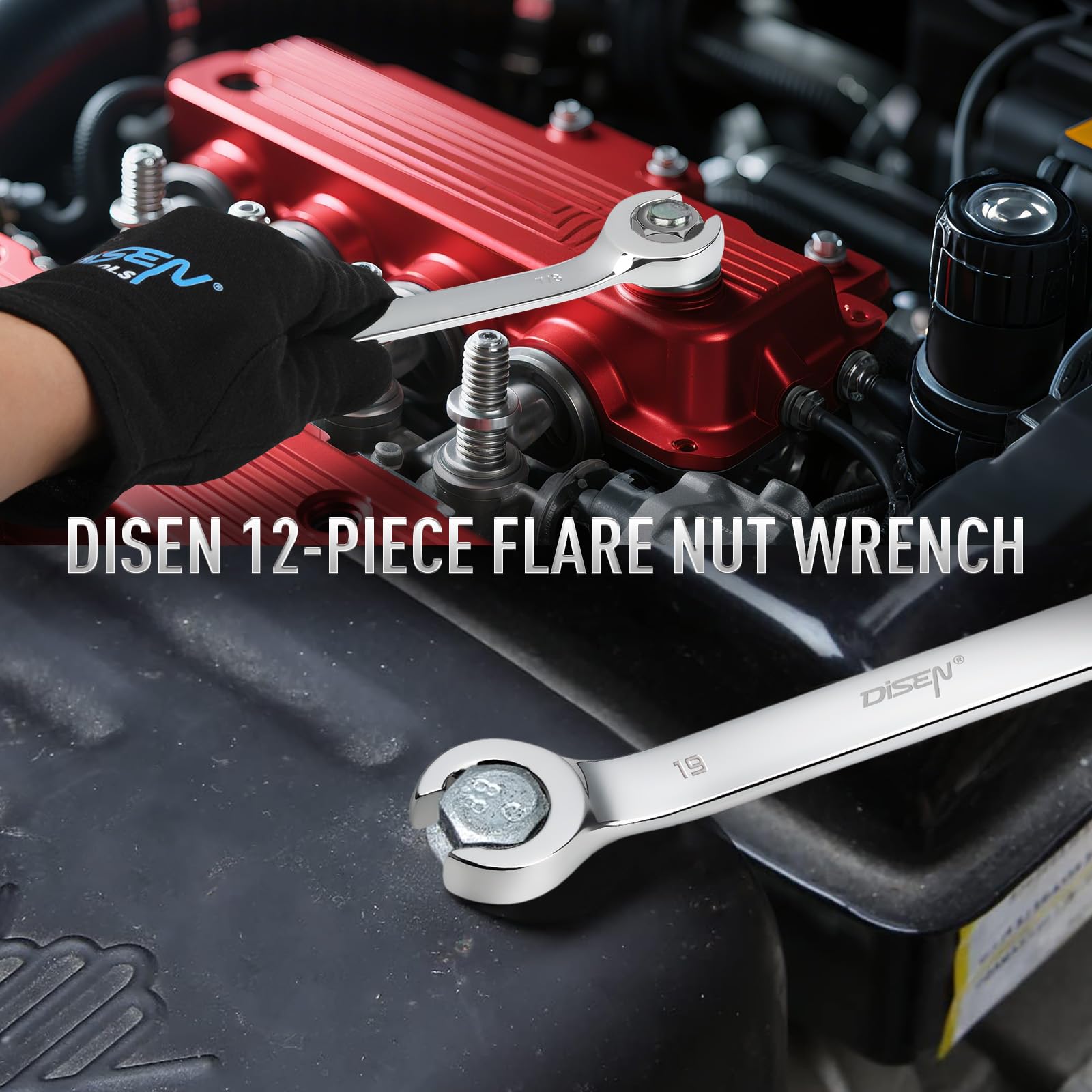 Metric and SAE sizes cover automotive and plumbing tasks