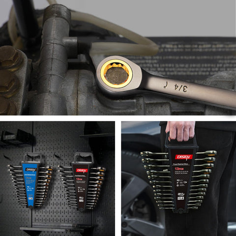 DISEN 26-piece set with a gold-toned, mirror-polished finish for ergonomic handling.