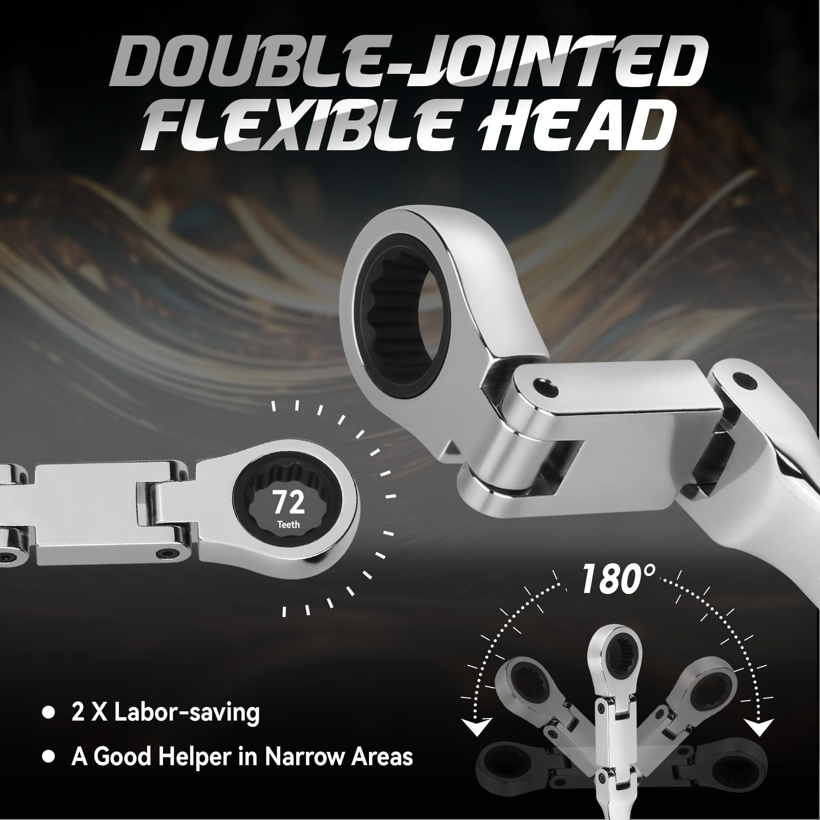 DISEN metric and SAE range covers 8mm–19mm and 1/4in–3/4in