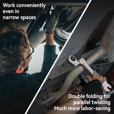 DISEN open-end and box-end design enables quick bolt adjustments