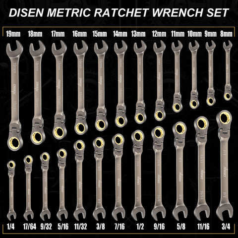DISEN organizer rack keeps wrenches safe and portable for outdoor work.
