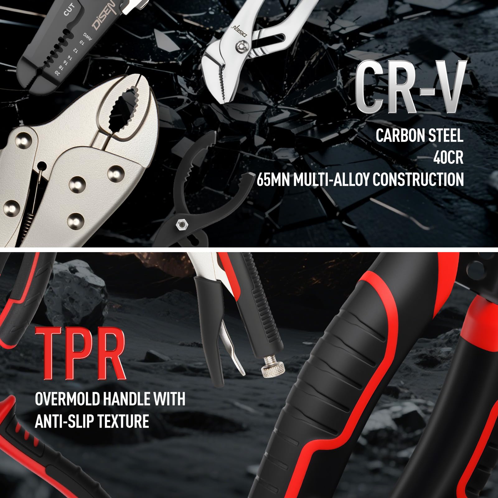 DISEN oil filter plier 12in for removal and replacement tasks