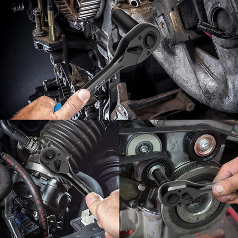DISEN 3-piece set shown in automotive repair context for versatile tasks.