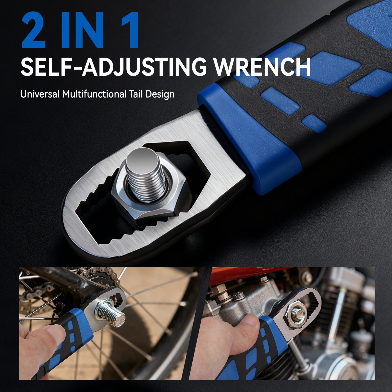 DISEN self-locking mechanism demonstrates one-handed operation in tight spaces.
