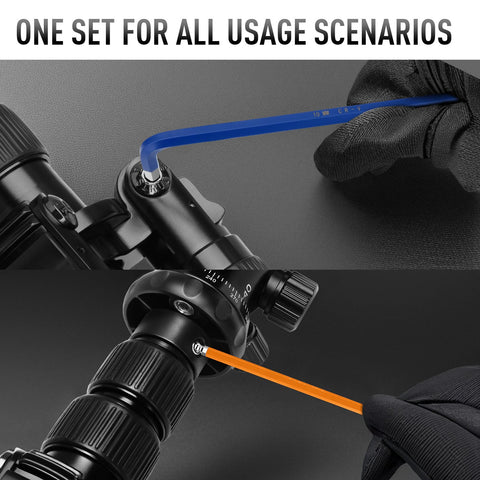 DISEN organized hex keys for neat tool storage