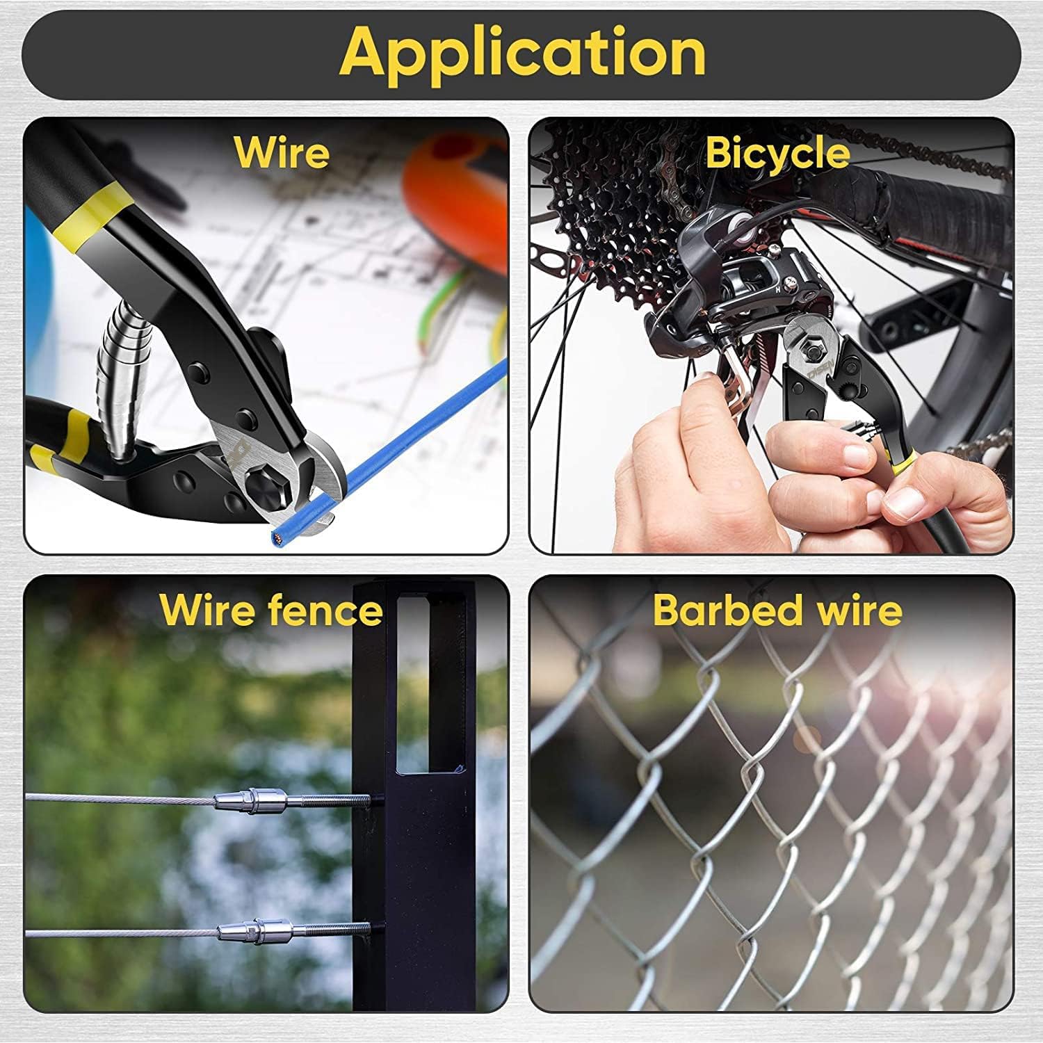 DISEN safety lock engaged to prevent accidental opening while cutting