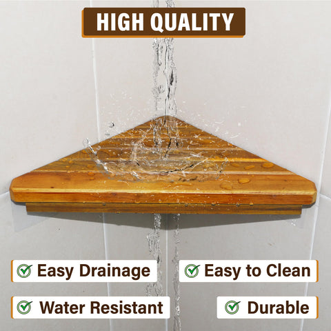 DITAVN bathroom storage solution keeps essentials off surfaces.