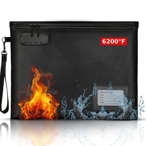DITT BESTE VALG fireproof bag front view for sturdy protection