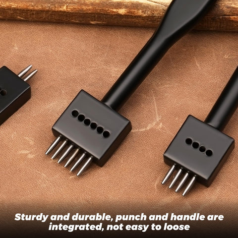 DIUDUS hole punch in action creates precise holes quickly and neatly.
