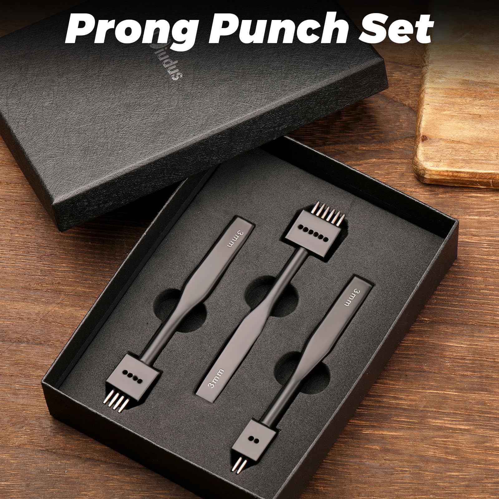 DIUDUS precision leather punch improves workflow with reliable hole punching.