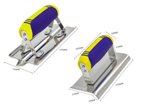 DIXIANG edger 6x3 with 1/2 in radius for crisp concrete edges