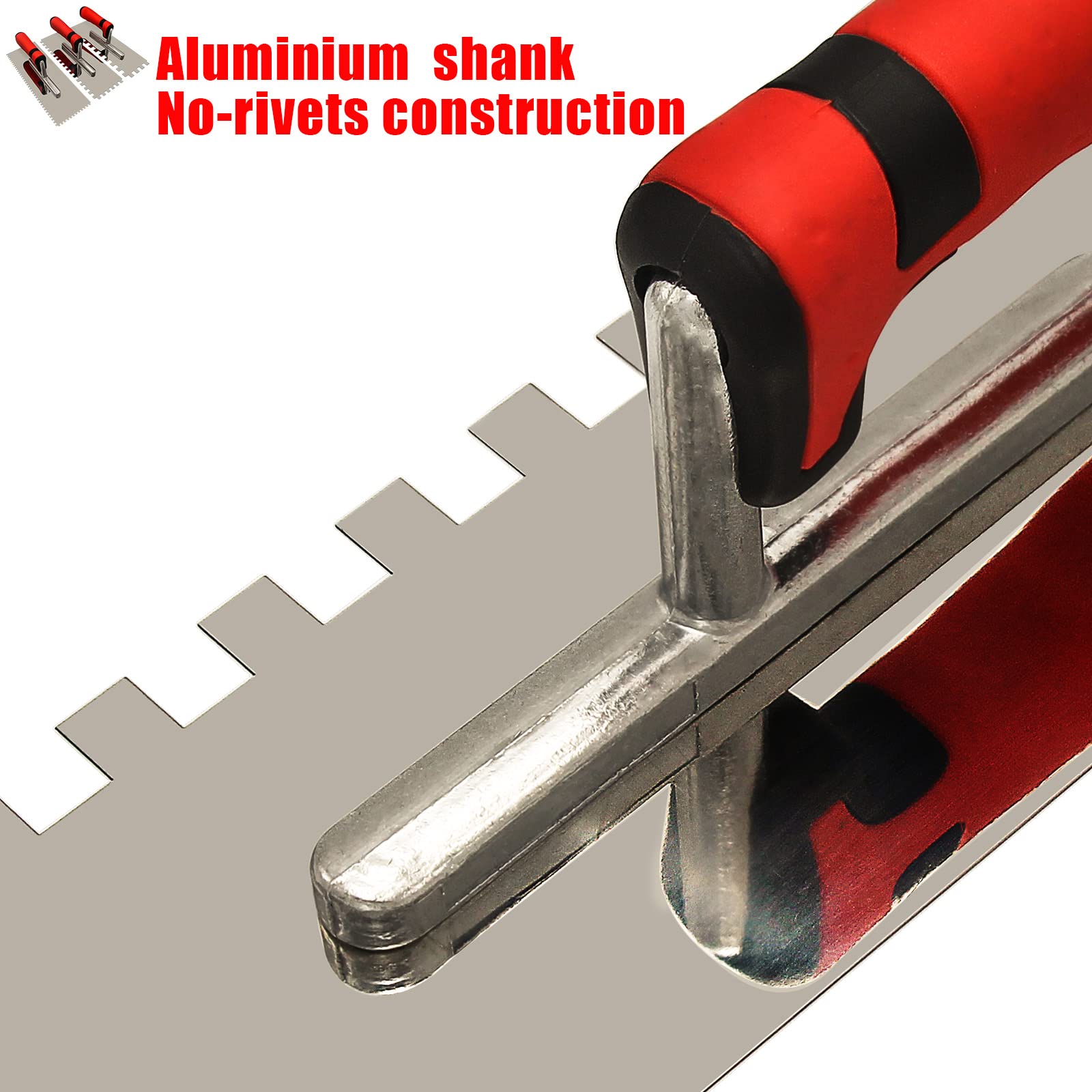 DIXIANG polished stainless steel blade resists rust and cleans easily.