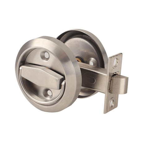 Dixiao hidden recessed cup door lock front view improves interior aesthetics and security.