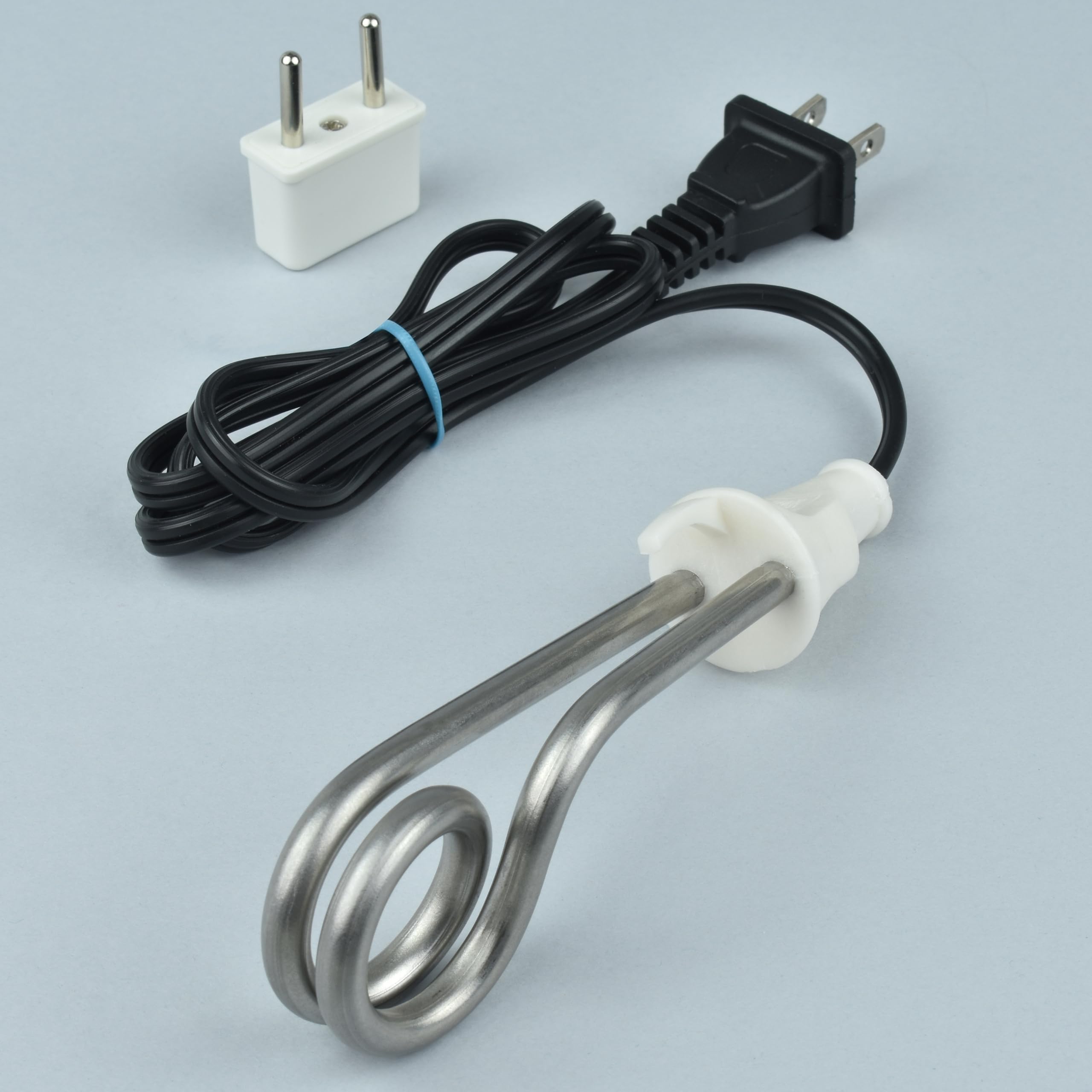 Diximus immersion heater great for tea, coffee, or hot water on trips.