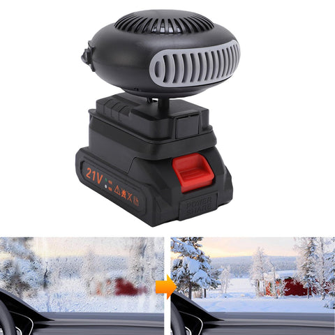 Diydeg mesh air outlet concentrates airflow for quick warming.