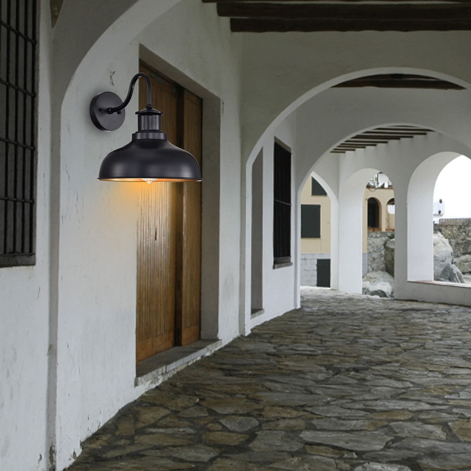 Diyel easy install outdoor light with included hardware for quick mounting