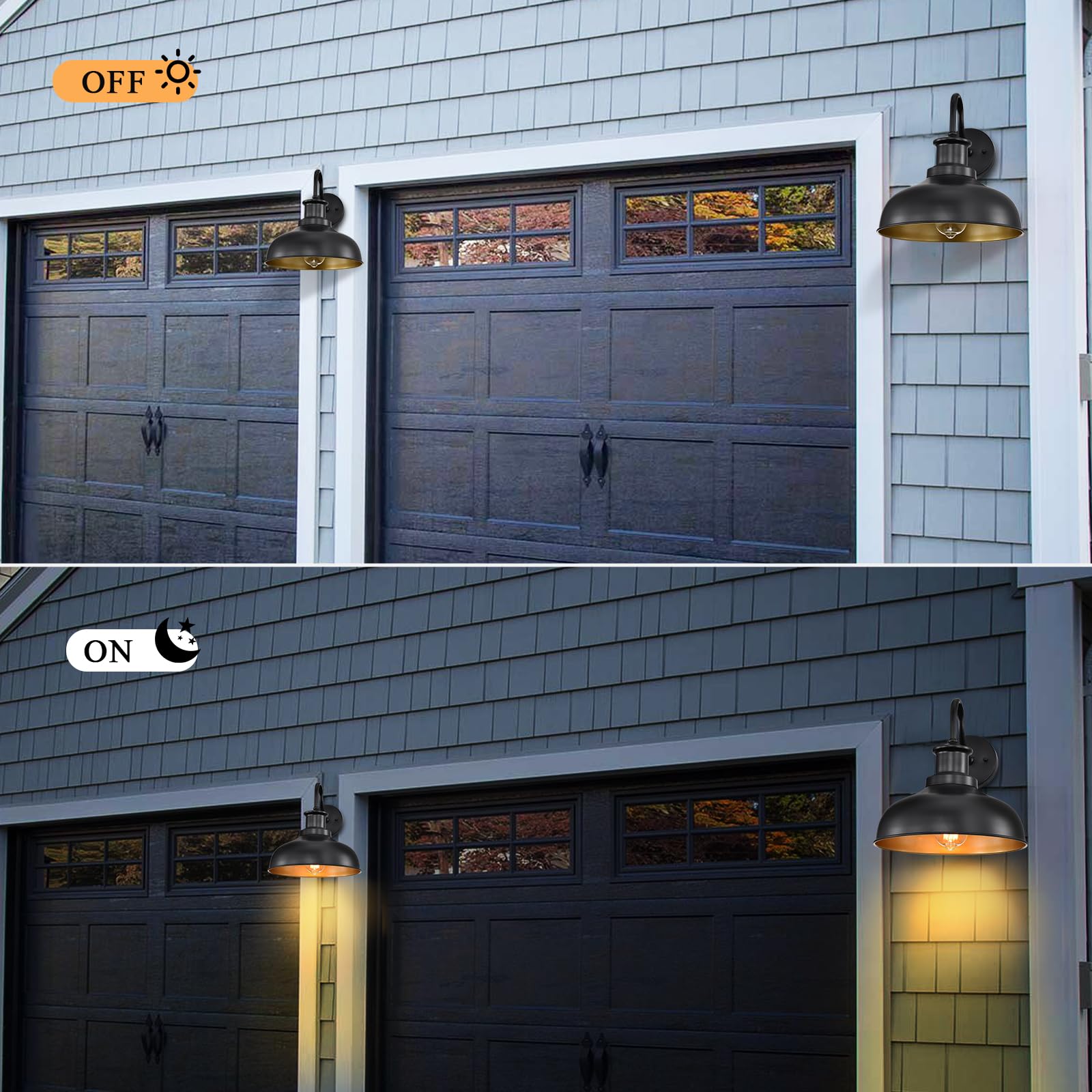 Diyel ETL listed outdoor wall light prioritizes safety and sturdy construction