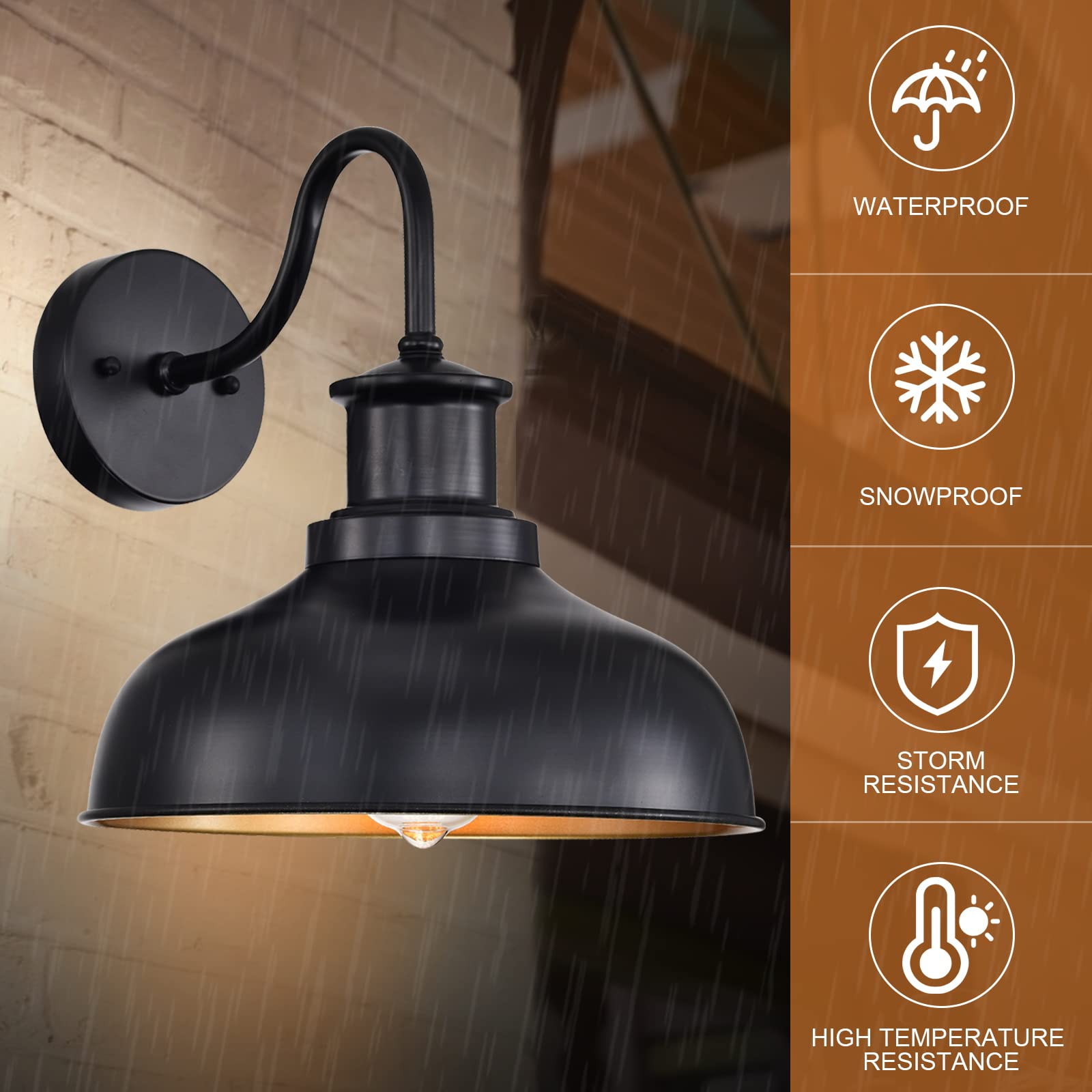 Diyel porch garage entryway wall lamp elevates curb appeal