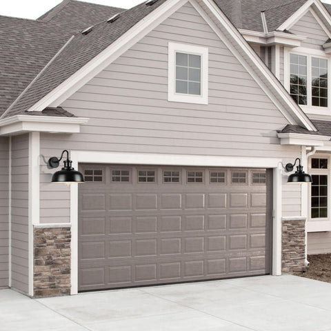 Diyel solar barn light suitable for garages, barns, and sheds.