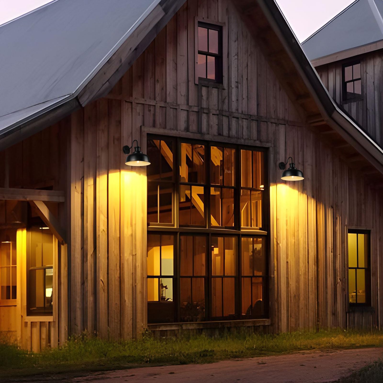 Diyel solar barn light designed for long-lasting outdoor performance.