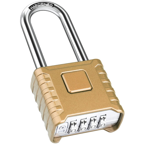 Diyife padlock front view highlighting sturdy body for lockers and gates.