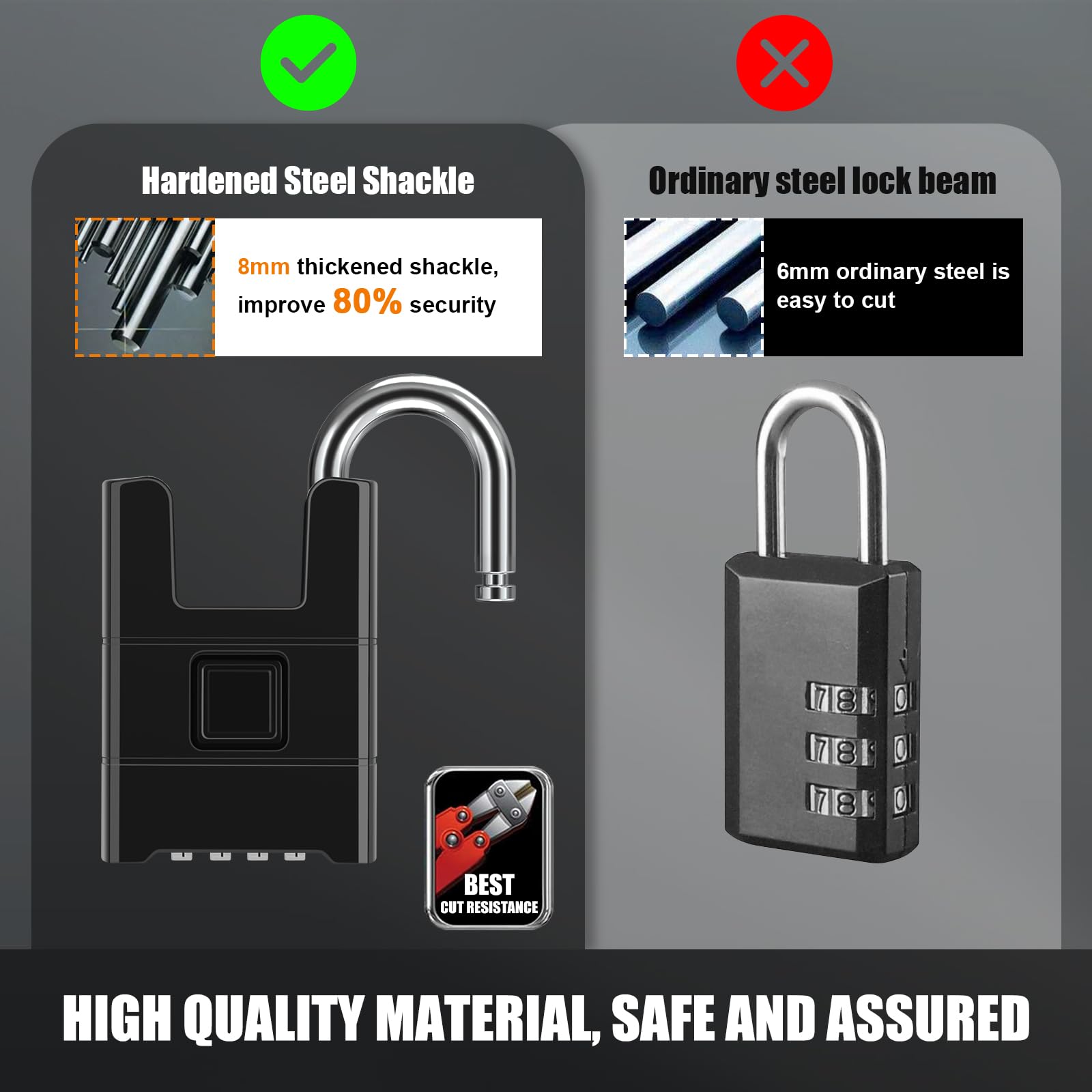 Diyife 304 stainless steel locking beam for durability
