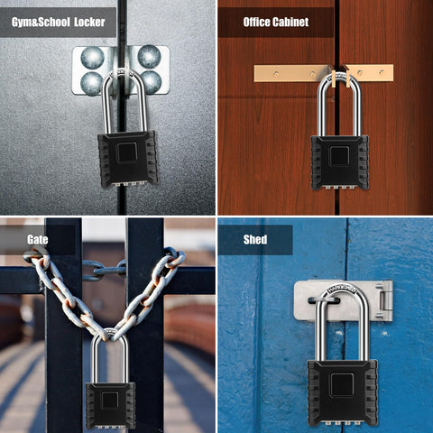 Diyife compact portable padlock weighing 290g for everyday carry