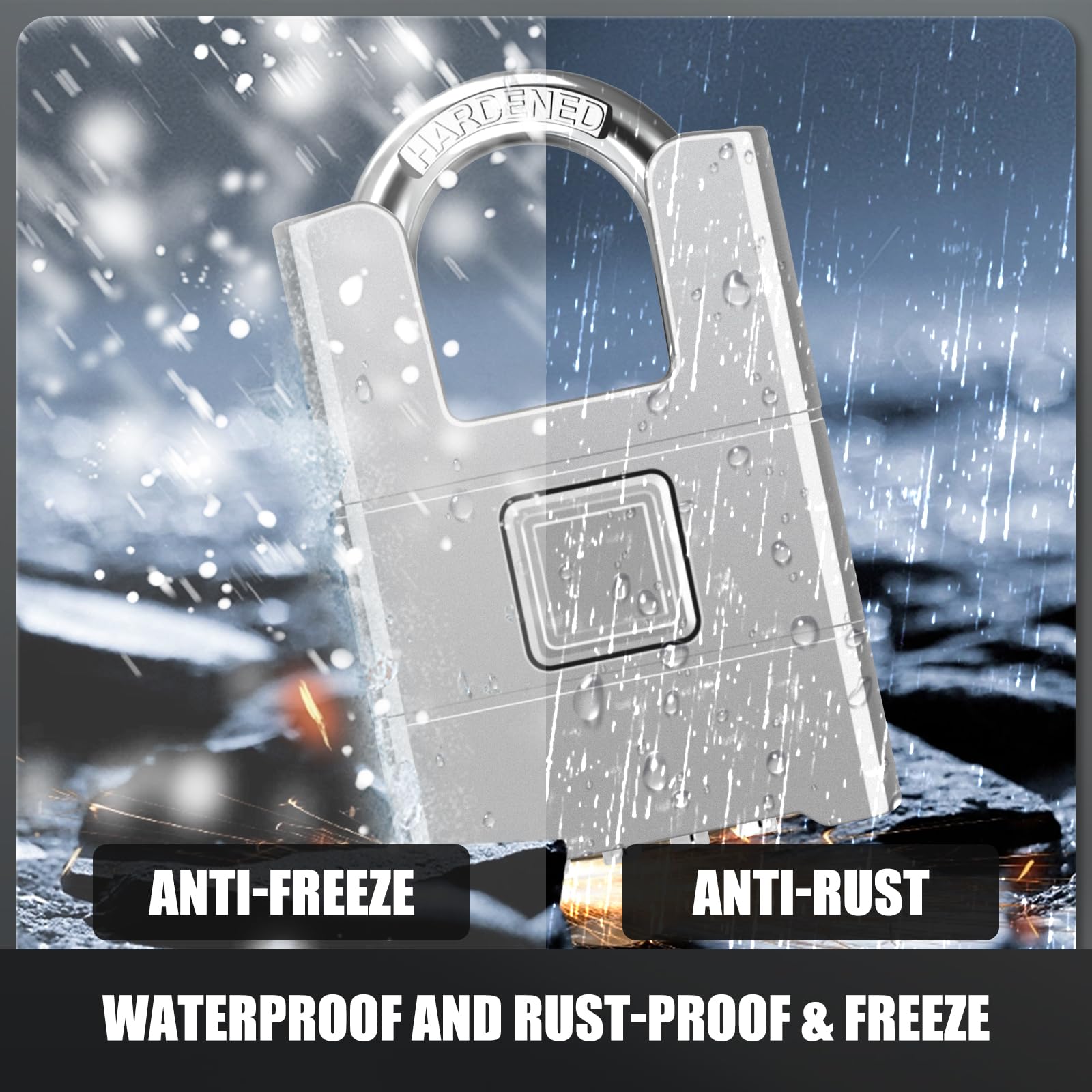 Diyife hidden password design keeps the combination out of sight for secure storage.