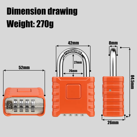 Diyife padlock demonstrating the one-touch unlocking feature for quick access